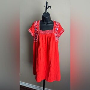 Old Navy Embroidered Spanish style Dress